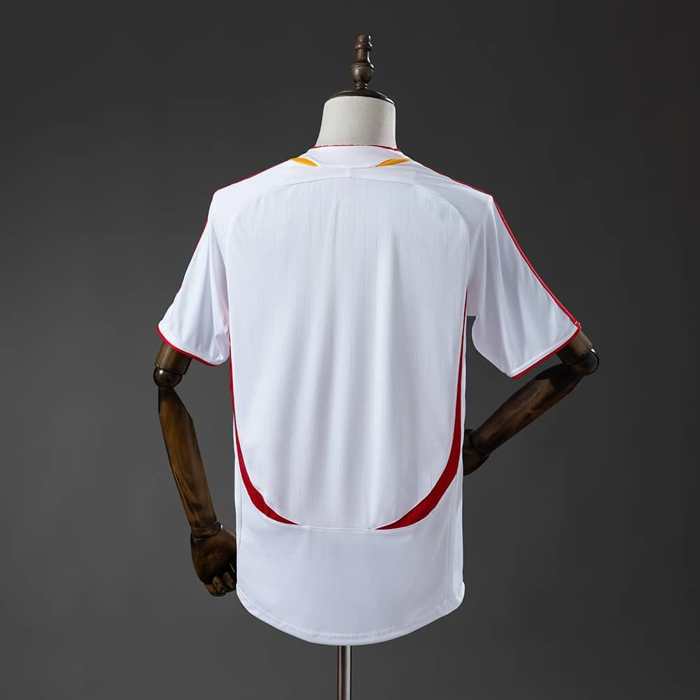 Spain Away Kit 2006 (White Retro)